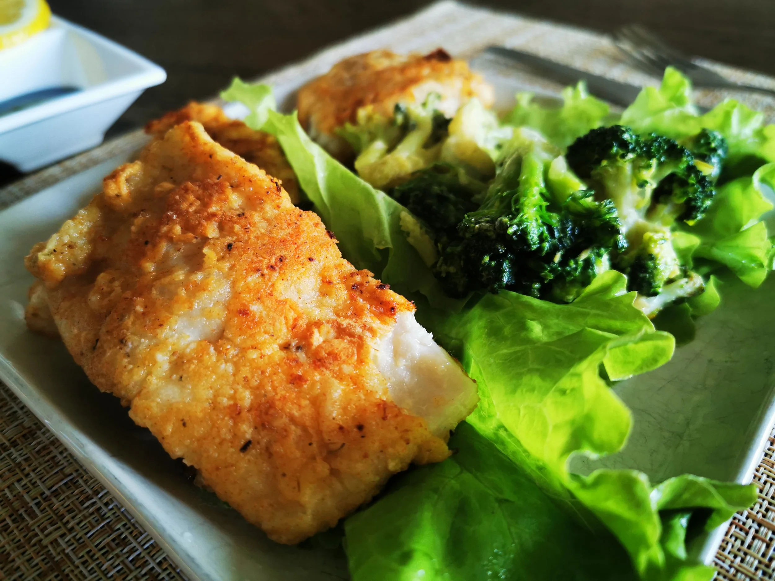 Parmesan Encrusted Walleye