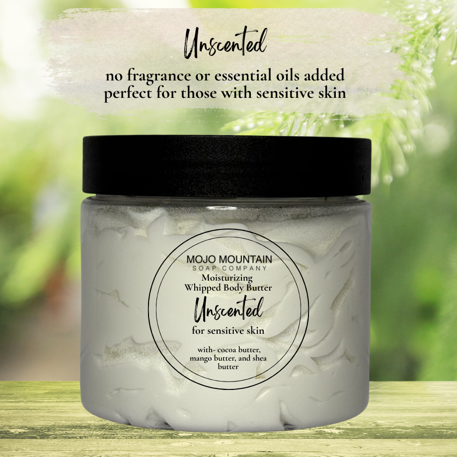 Mojo Mountain Soap Whipped Body Butter Unscented c-description.png