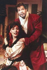 Kate in KISS ME KATE with Tony Lawson at Westchester Broadway Theater
