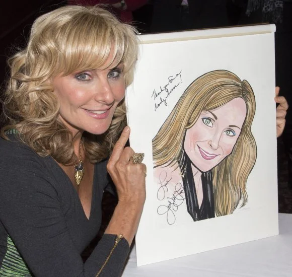 Judy's caricature is featured on the celebrity wall at New York's Sardi's restaurant