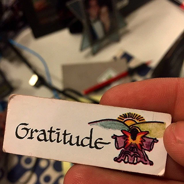 From the very beginning, Judy has shared "angel cards" with fellow cast members prior to every performance of every show she's ever been a part of