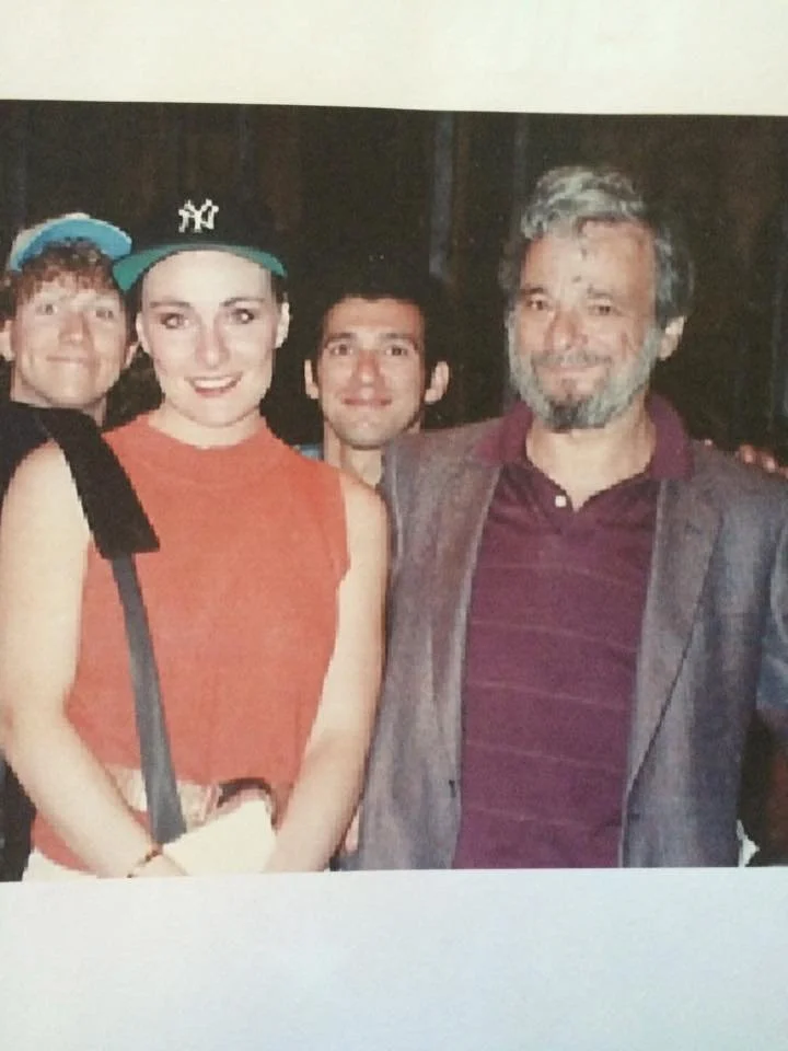 This picture is probably best summed up by Judy from an interview she did about her most memorable nights on stage: "The first national tour. I was playing Florinda and going on for the Baker’s Wife for the first time at the Kennedy Center. After the