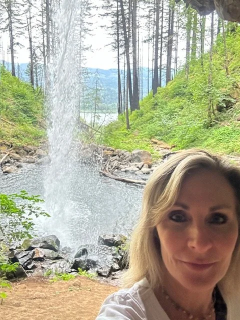 Hiking in Colorado on a day off from the Company tour