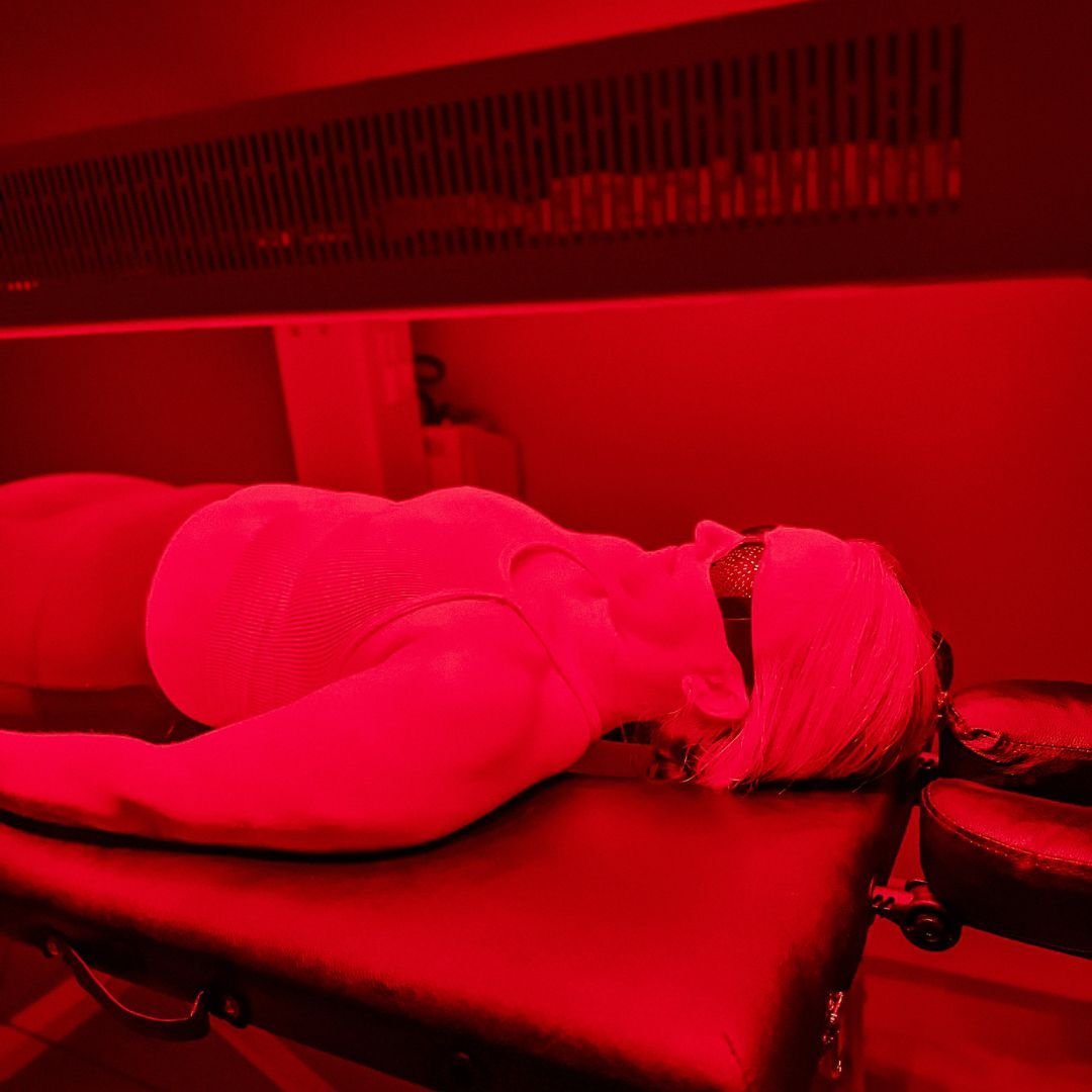 Brighten your skin, boost collagen production, and reduce inflammation with the power of red light therapy. 🌟💆&zwj;♀️✨

#RedLightTherapy #SkincareGoals #HealthyGlow
