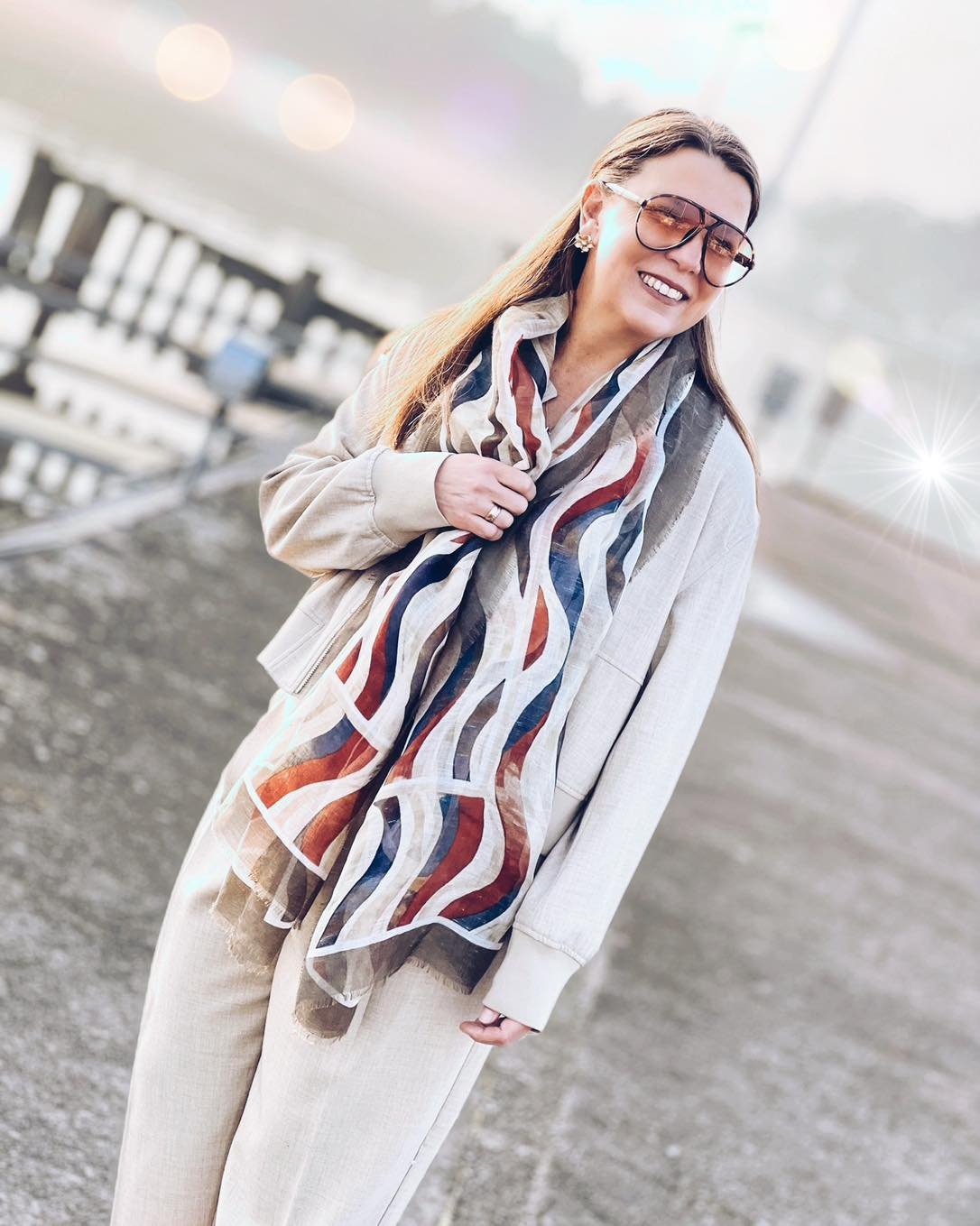 V&aring;routfit fr&aring;n mosmosh_official
H&auml;rligt set med lite linnek&auml;nsla 🌱

Vi matchar med en av v&aring;ra fantastiska sjalar fr&aring;n D&rsquo;Aniello 🌿👌