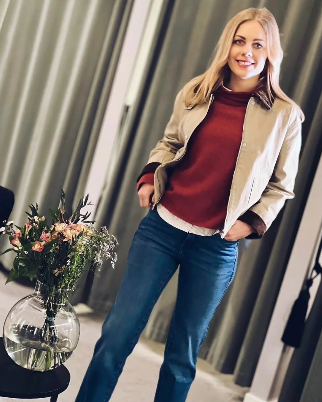 Kort v&aring;rjacka 1799:- fr&aring;n @rockandblue 🌸