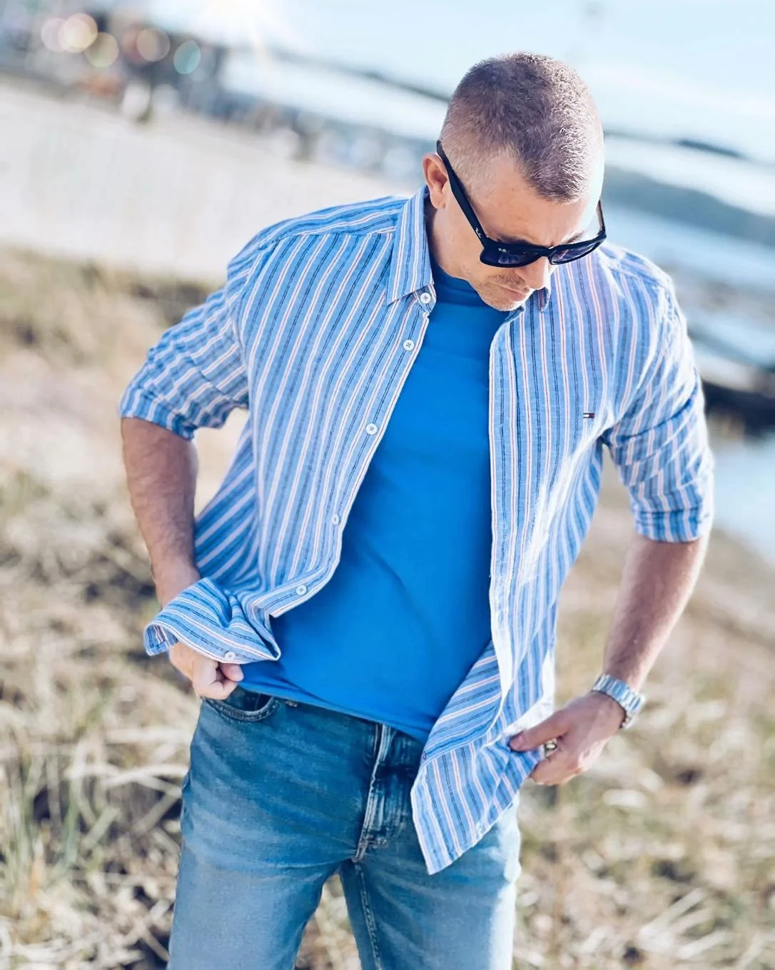 H&auml;rlig bomullsskjorta fr&aring;n tommyhilfiger
Perfekt till sommaren 💦🌤️

V&auml;lkomna in!