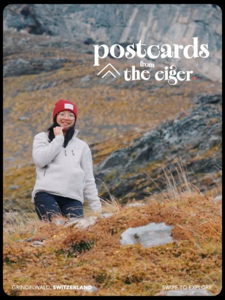 Moving postcards from The Eiger Mountain in Switzerland 🎞

Insane hike on the Eiger Trail where the weather was so damn dramatic with the rain and wind... pretty sure my face almost fell off because it was FREEZING and I was very unprepared (luckily