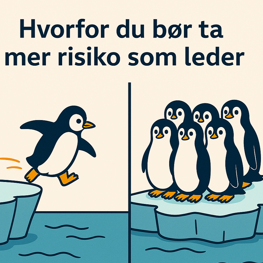 Når ingen hopper først – dør innovasjonen – og organisasjonen!