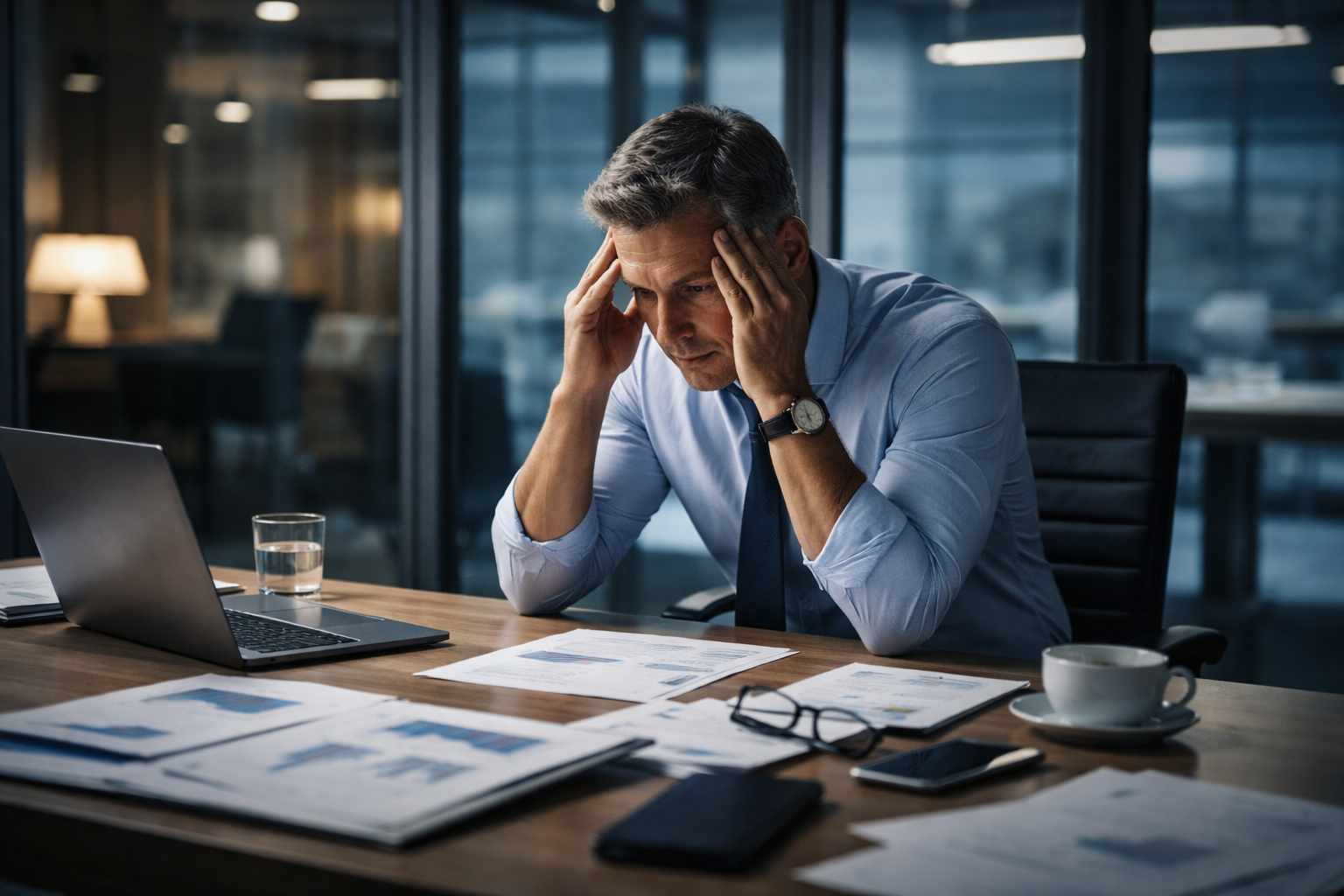 Daglig leder i skvis. Når du bærer for mye alene!