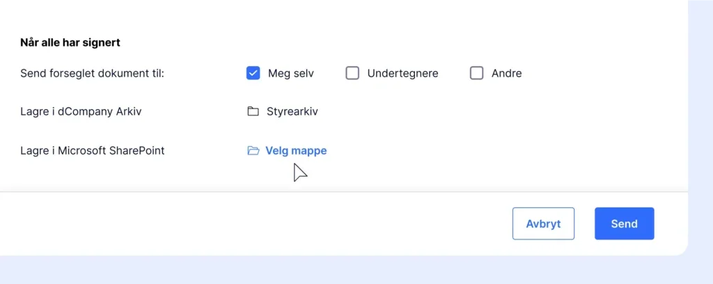 Nå kan kan du automatisk lagre dokumenter i SharePoint