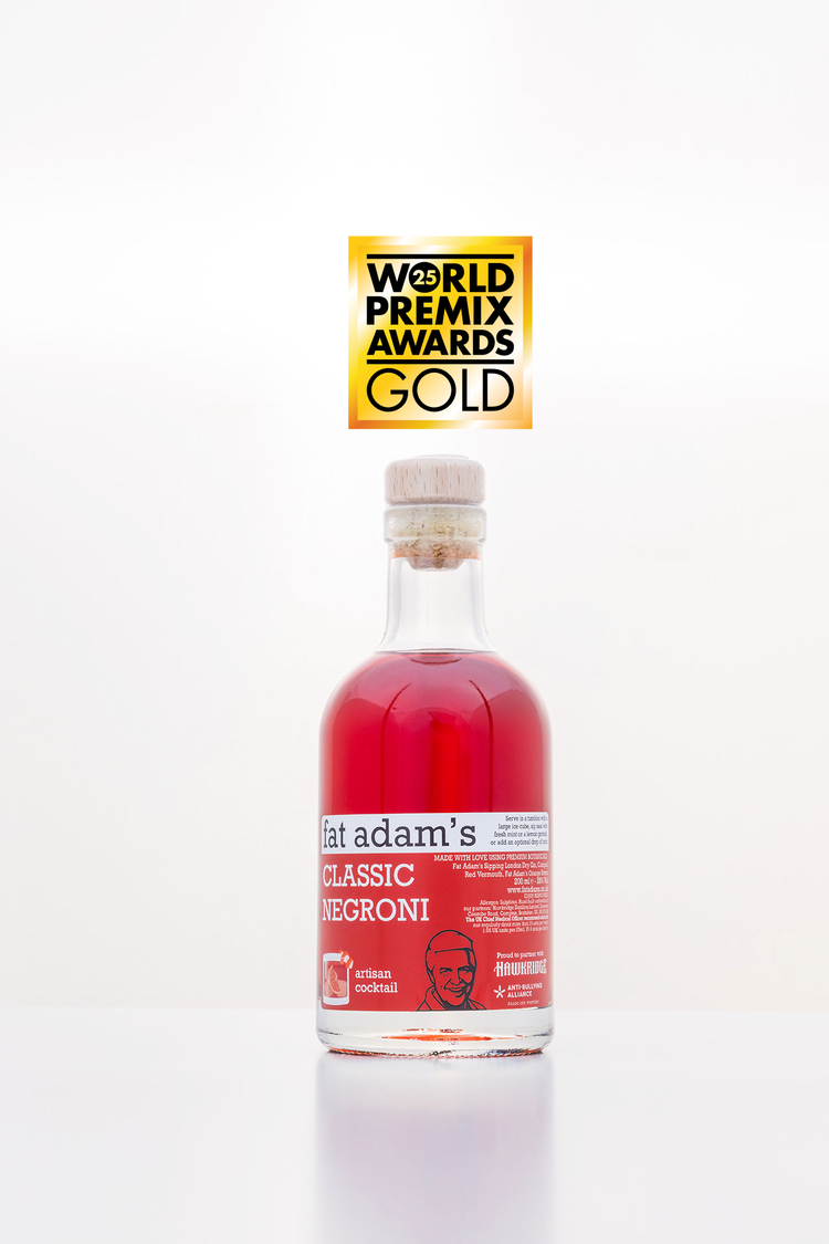 Classic Negroni bottle