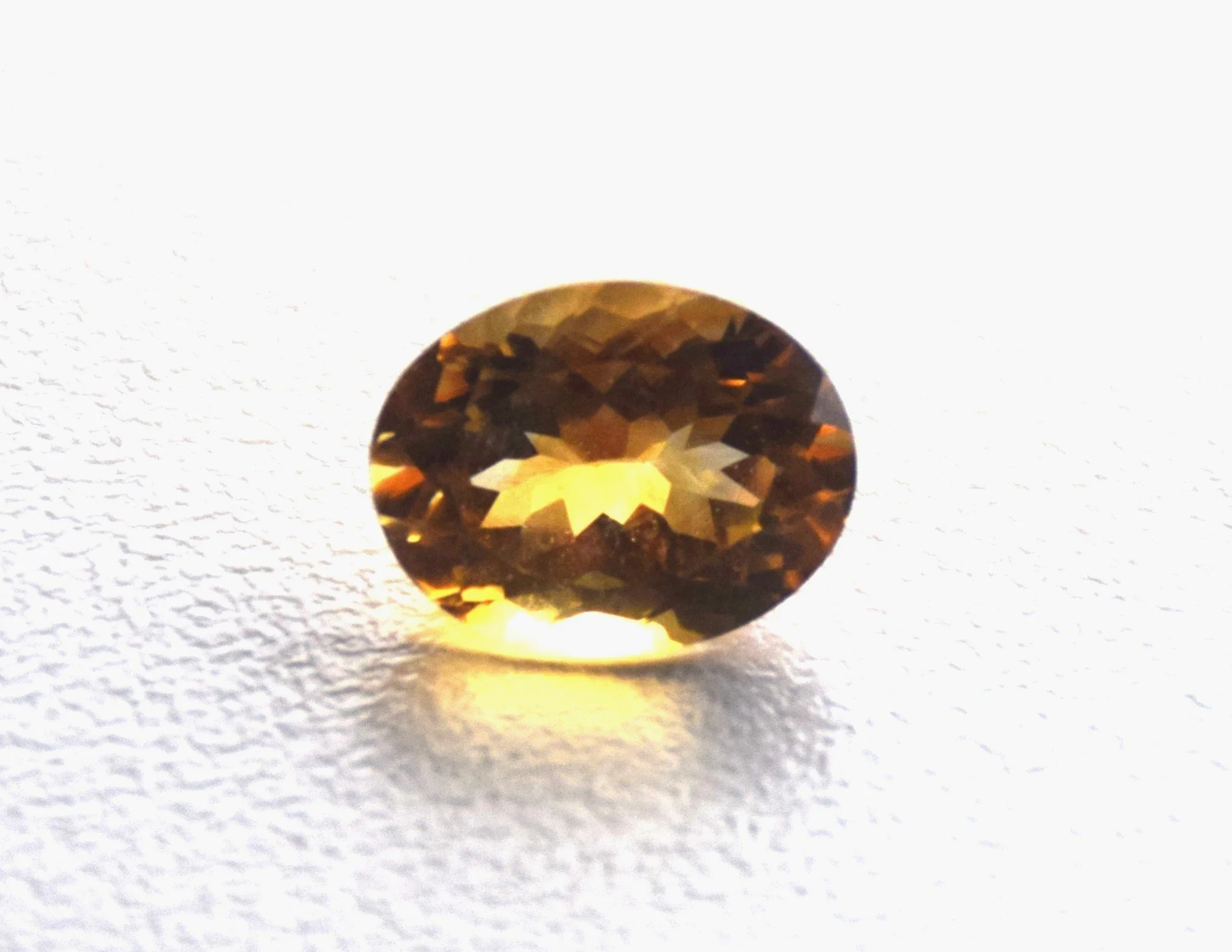 5.3 CT NATURAL CITRINE GOLDEN YELLOW OVAL SHAPE