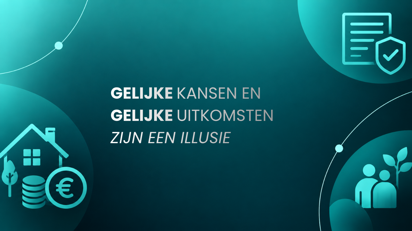 Gelijke kansen en gelijke uitkomsten zijn een illusie