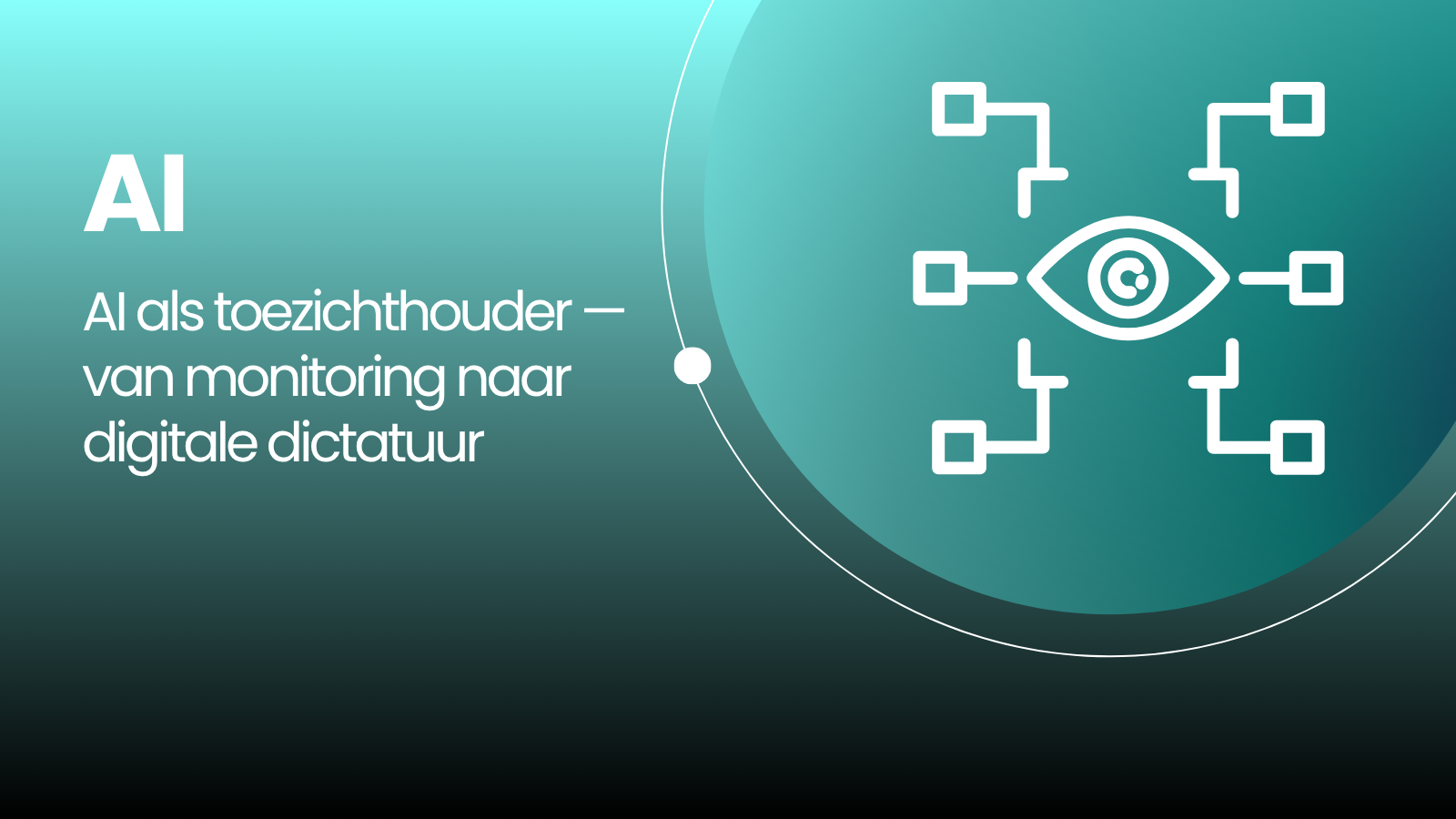 AI als toezichthouder — van monitoring naar digitale dictatuur | André van Luijk