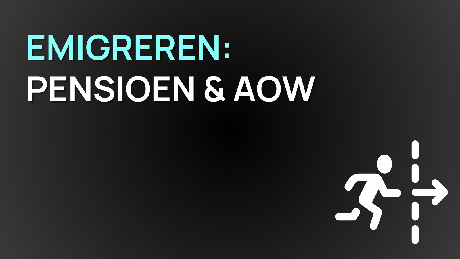 Emigreren: Pensioen en AOW bij emigratie – waar betaal je belasting?| André van Luijk