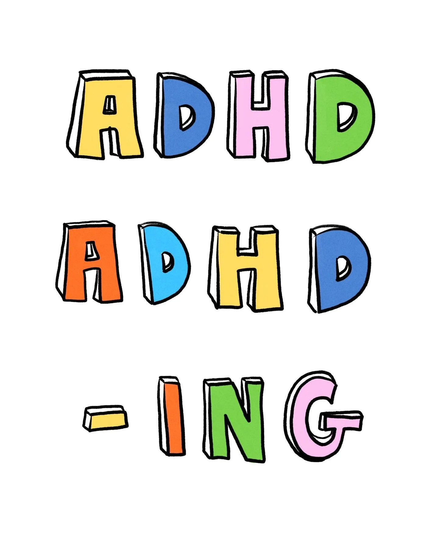 ADHD ADHD-ING and some other things in my brain 🧠