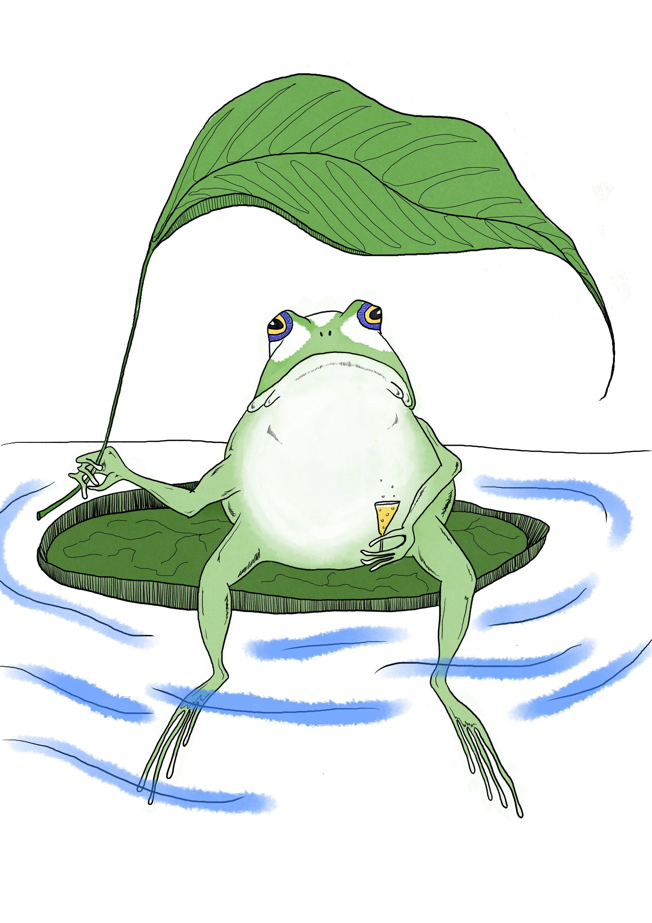 Sad Frog
