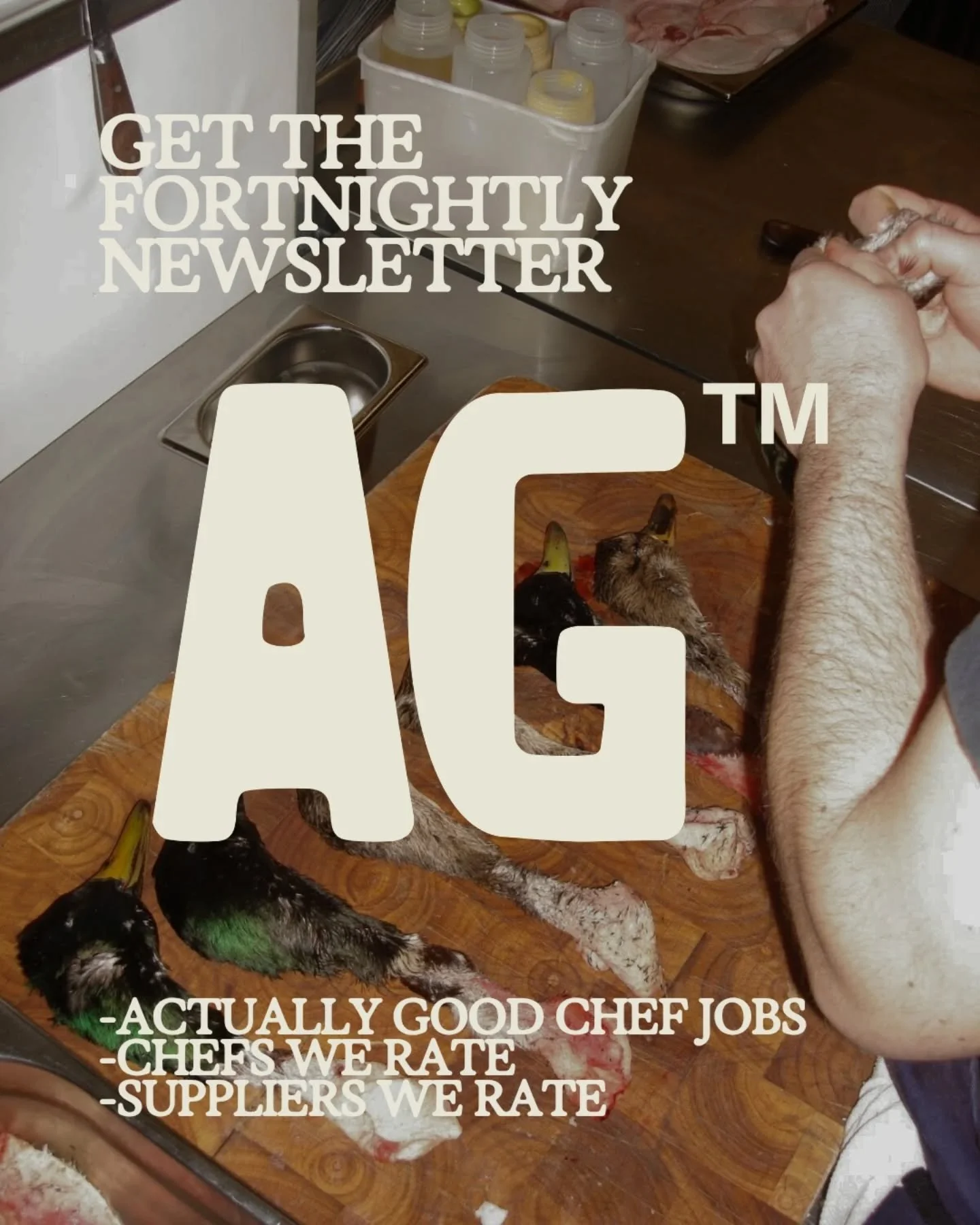 Sign-up to our newsletter.

Link in bio.

AG