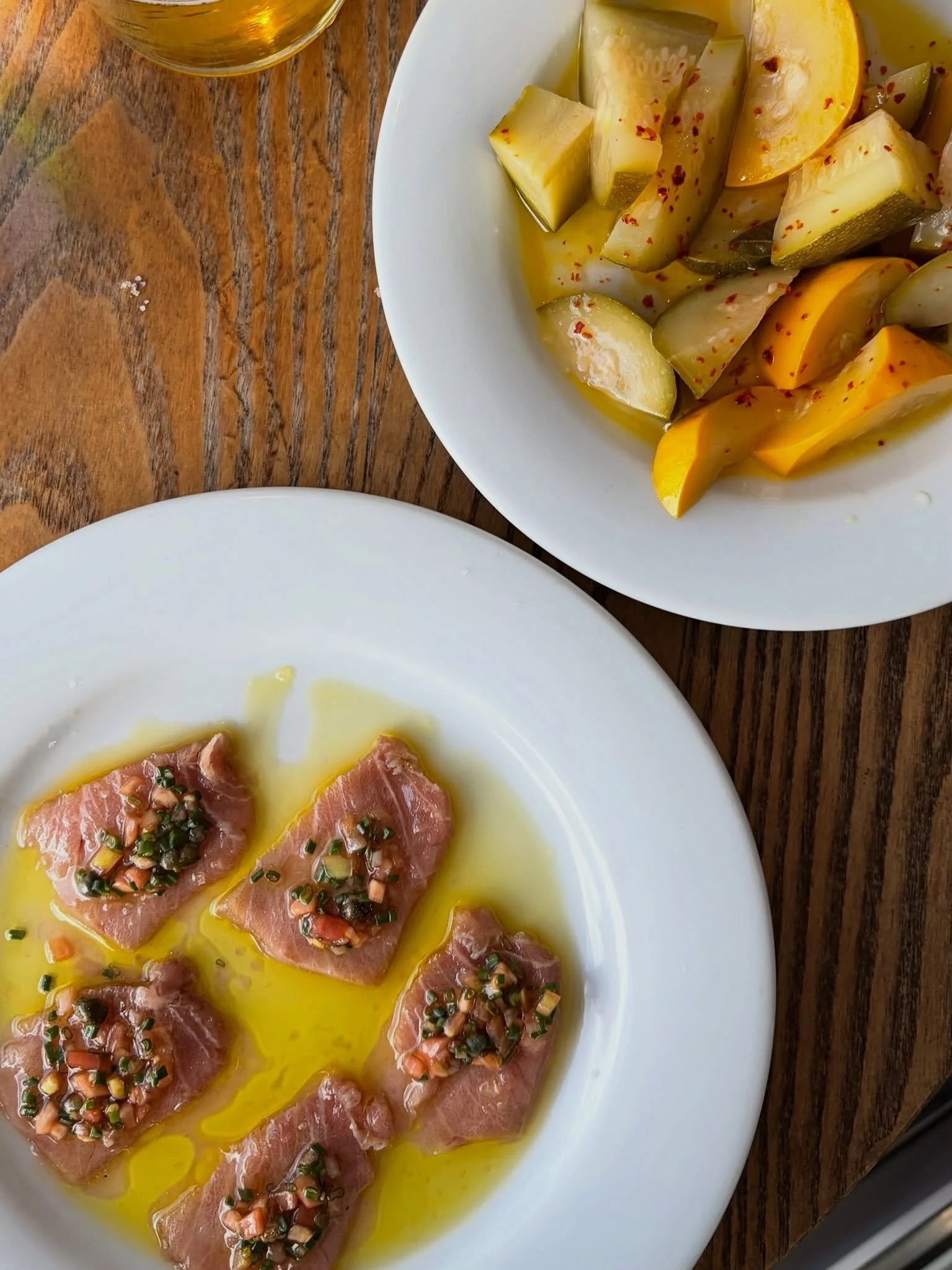 @fourboys.cafe, meal of the year so far we recks. 

Double tuna, pickled courgettes, and sherry trifle for the kids.

NB: Get there at 9am to get a parking space.
