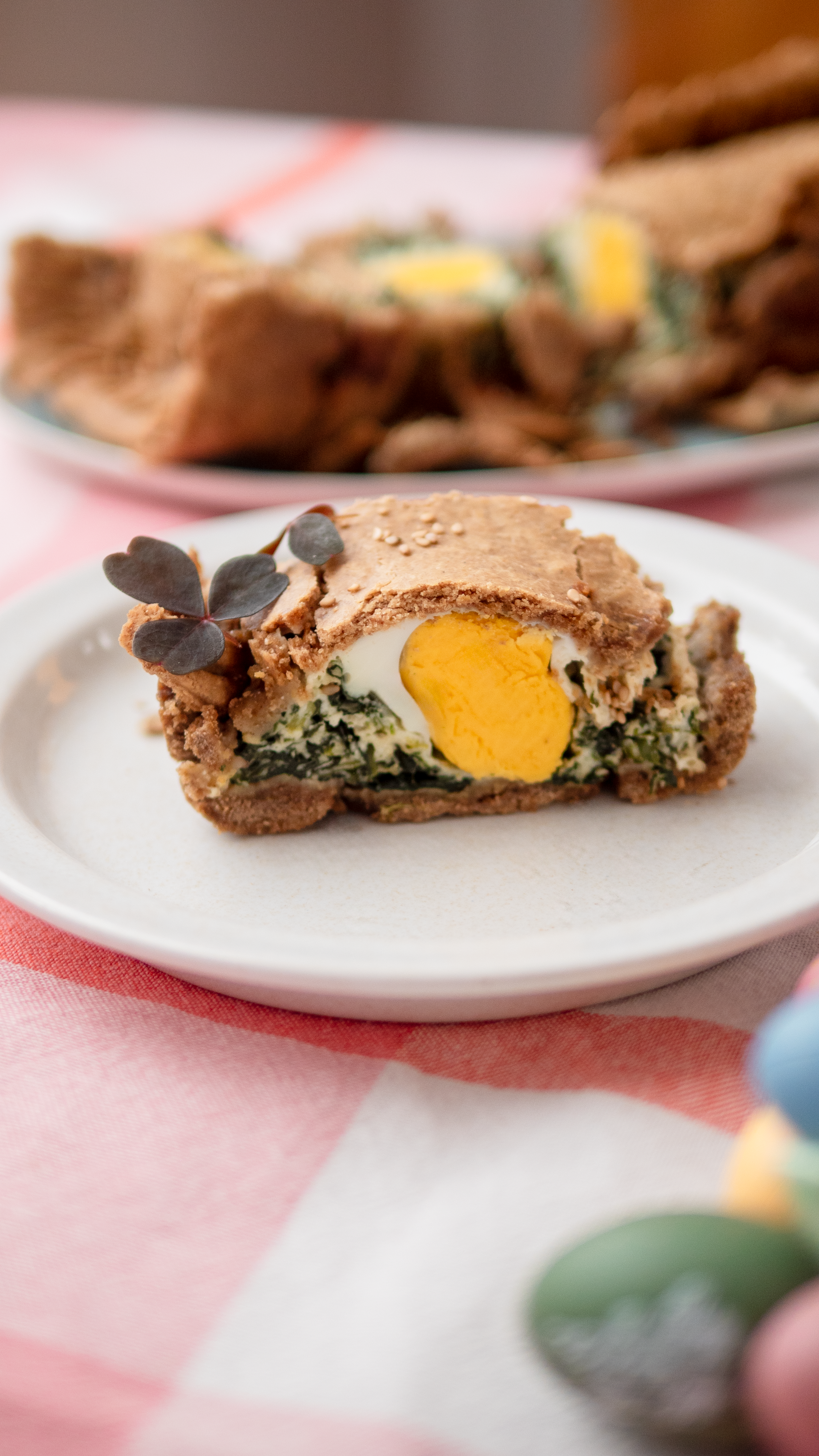 Torta salata Pasqualina | påskpaj på bovete- & kikärtsmjöl