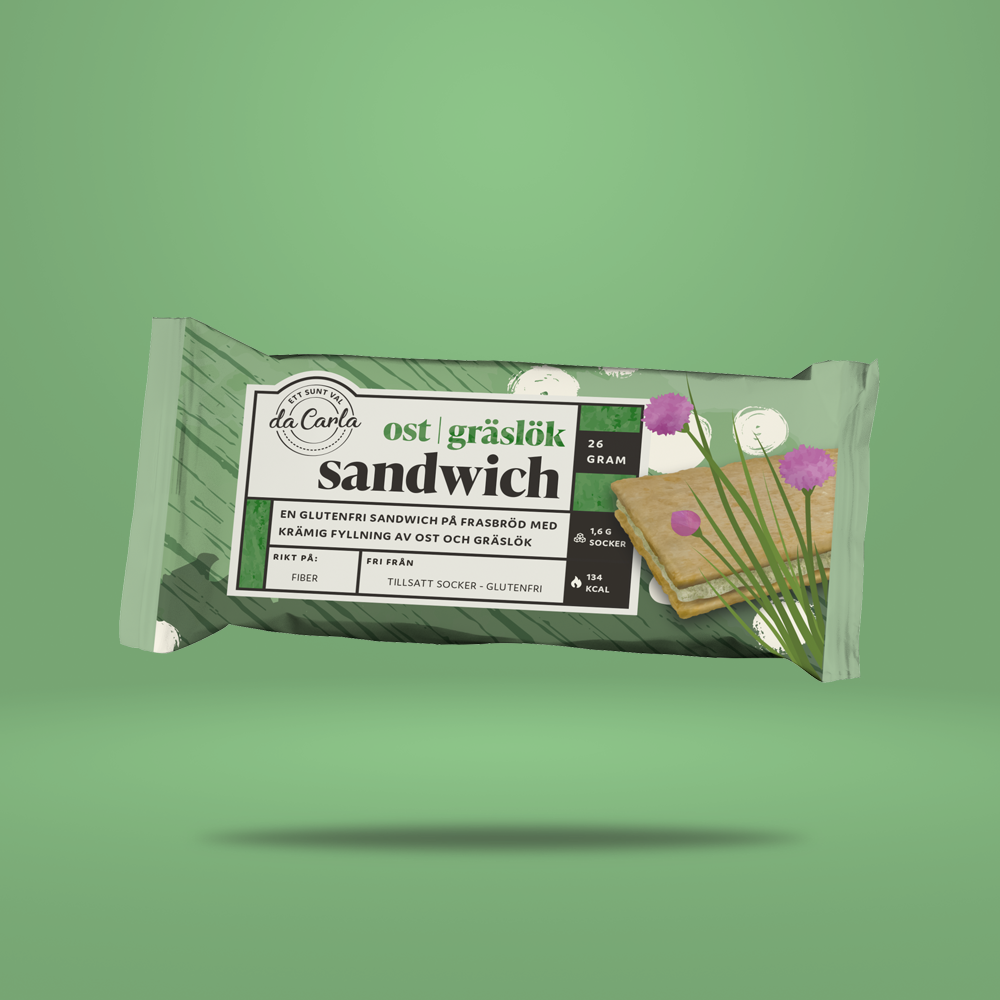 Sandwich | ost & gräslök
