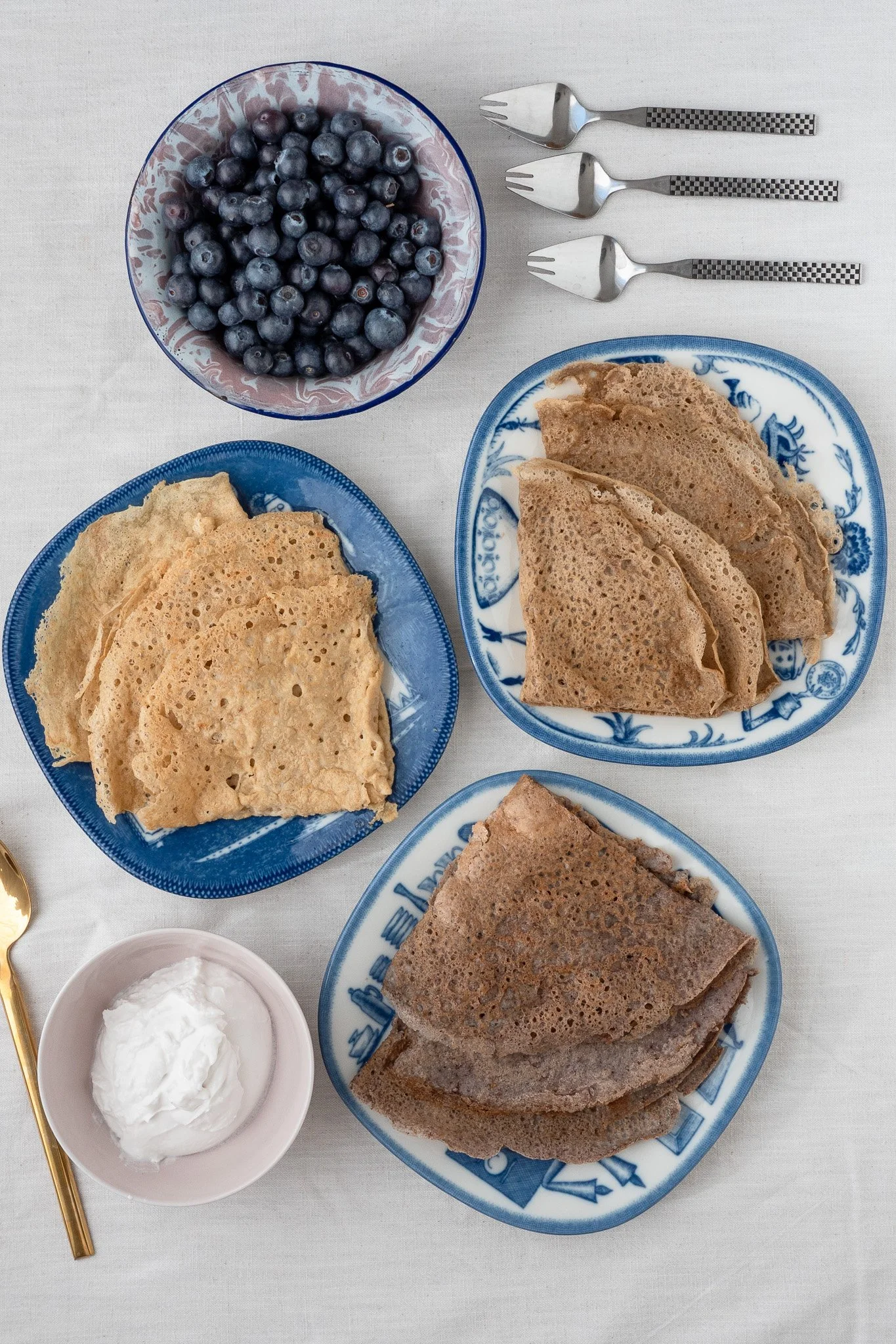glutenfria pannkakor | på durra-, havre- eller bananmjöl