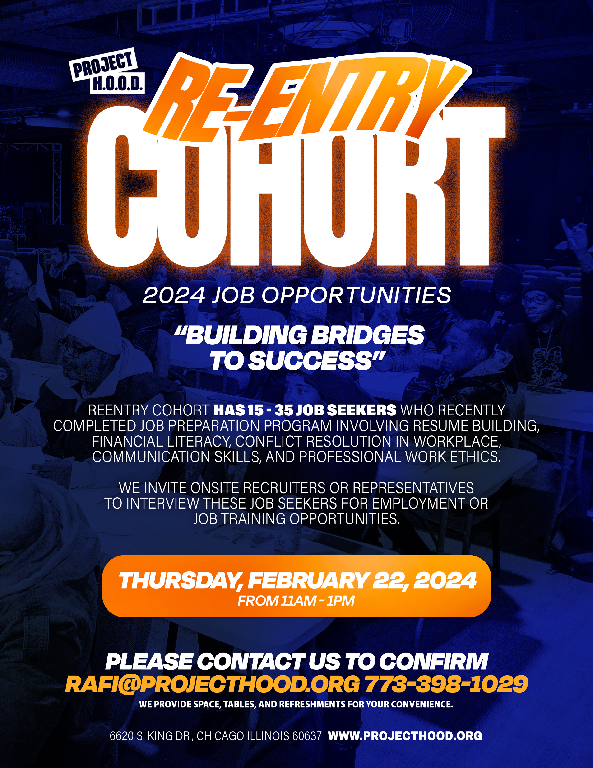 Re-Entry Cohort Job Opportunities