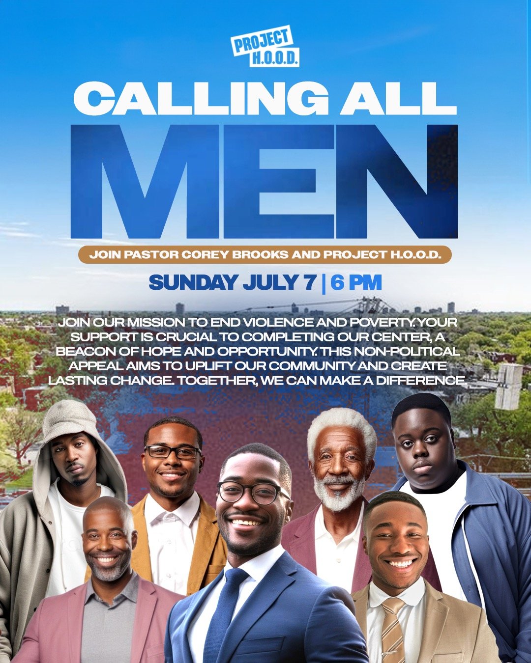 CALLING ALL MEN!