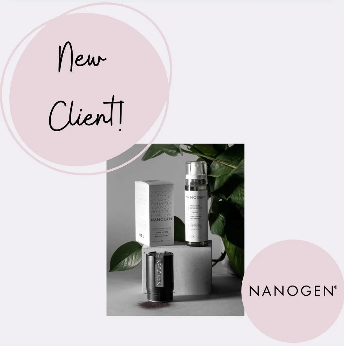 Delighted to welcome healthy hair advocates Nanogen to the LBPR nest. 👏🏼🤌🏼🥳

With more than 20 years at the forefront of innovation, Nanogen has established itself as the UK&rsquo;s leading authority in hair thickening solutions, renowned for it