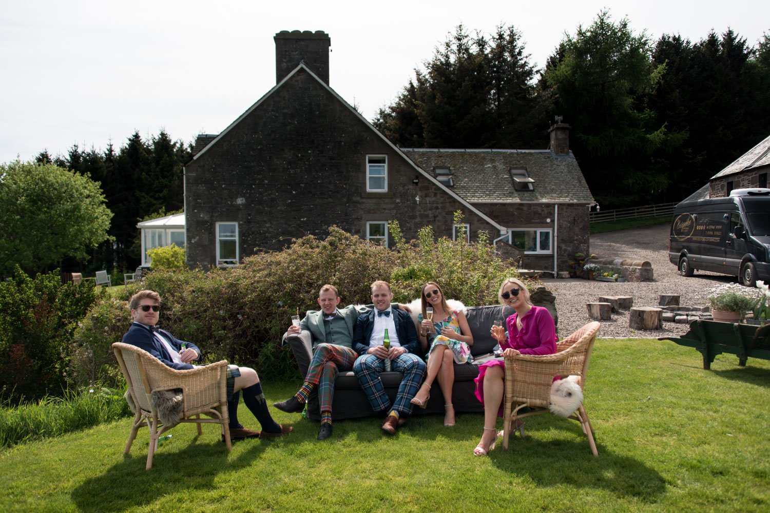 Guardswell Farm - wedding guests