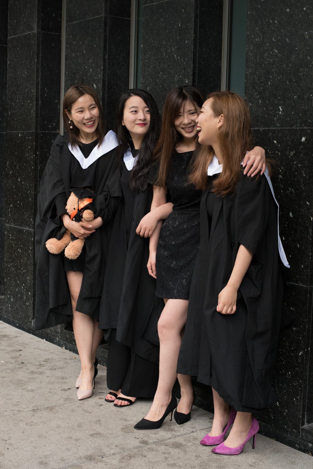 graduation photography - edinburgh university library