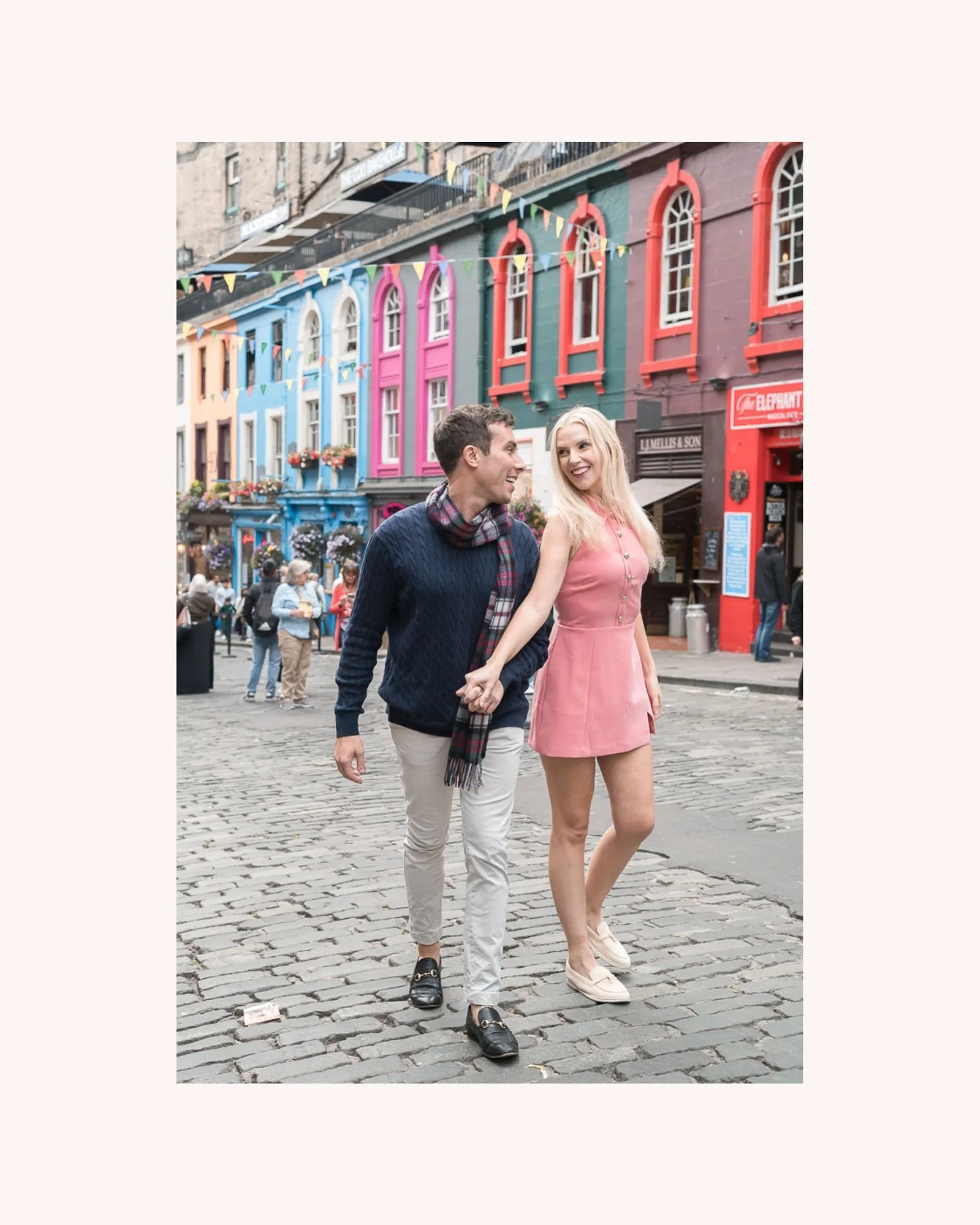 I met Nick and Melissa in the Grassmarket. We walked, we talked, and we swapped stories about the places we&rsquo;d explored. I showed them a few of my favourite spots and shared some of Edinburgh&rsquo;s stories along the way.

We had so much fun. W