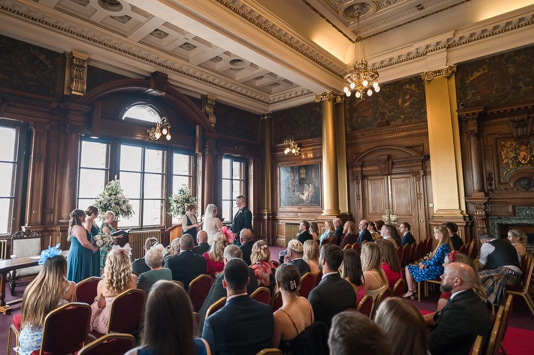 I photograph weddings at Edinburgh City Chambers a lot &mdash; and that experience really matters.

Knowing when it&rsquo;s quiet, where the light falls, where you can sneak away for a breather, and how to gently guide the day makes all the differenc