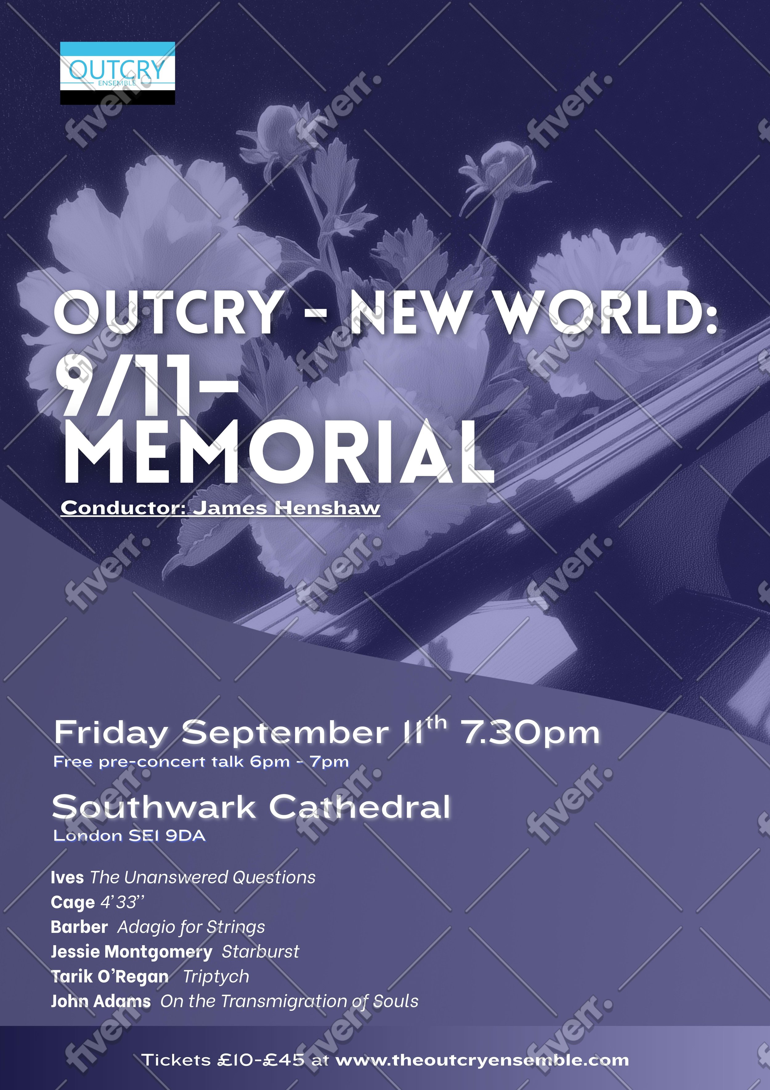 OUTCRY - 9/11 MEMORIAL CONCERT