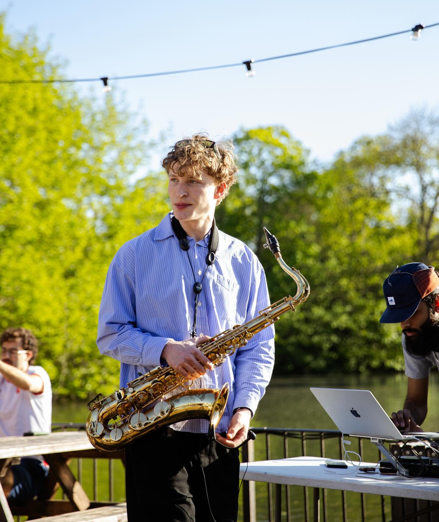 New kid on the block&hellip;! 🎷👀

Introducing Matty @lambosax, bringing smooth sax, big energy, and those feel-good vibes across our three cafes all summer long 👏🏻

He made his debut on Wednesday at Lincoln&rsquo;s Inn, and honestly&hellip; what 