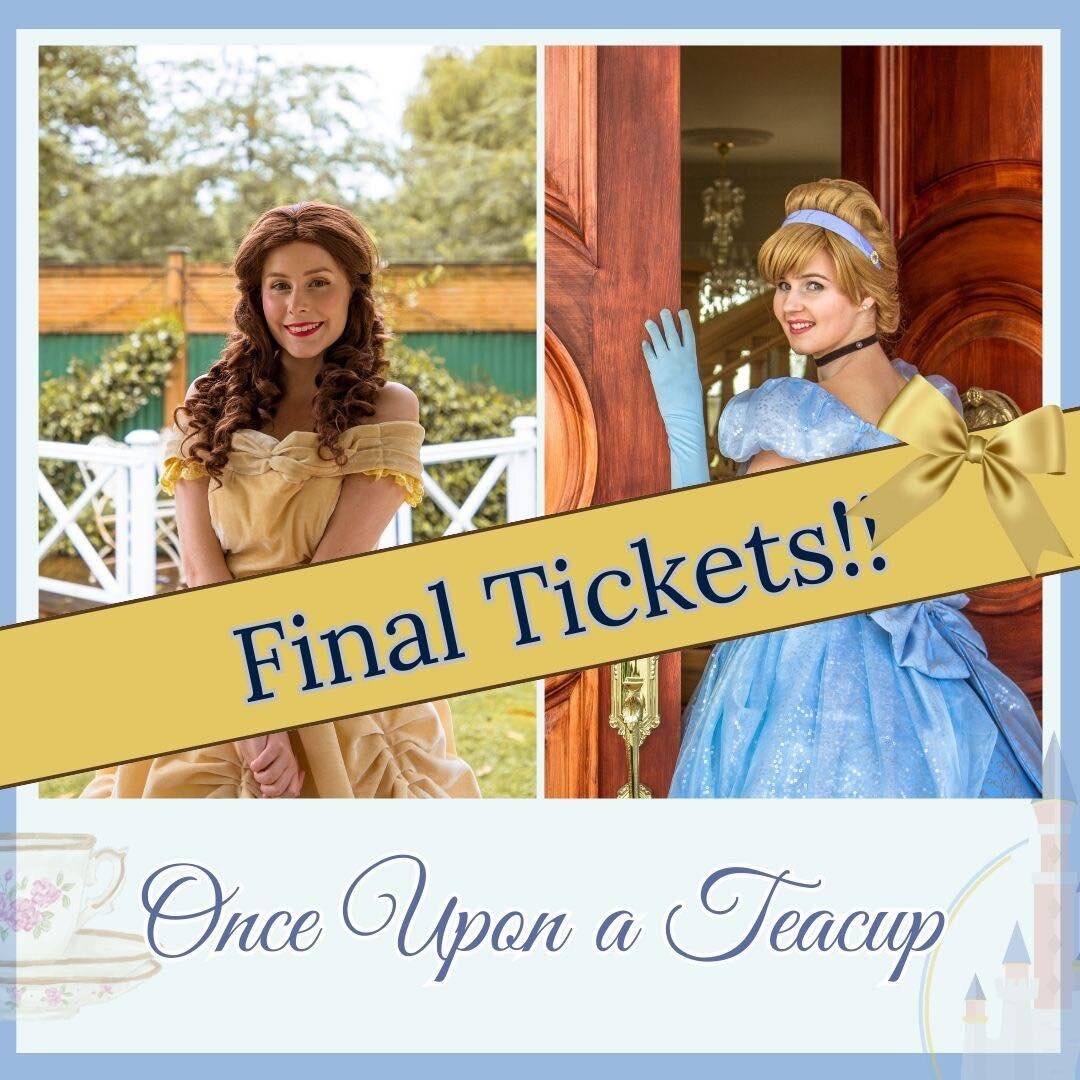Surprise!!! 💝

If you missed out on tickets to &lsquo;Once Upon a Teacup&rsquo; then we have an exciting announcement!

Due to popular demand, we have decided to add a third session - and we would absolutely love to see you there 🤩

Not only is thi