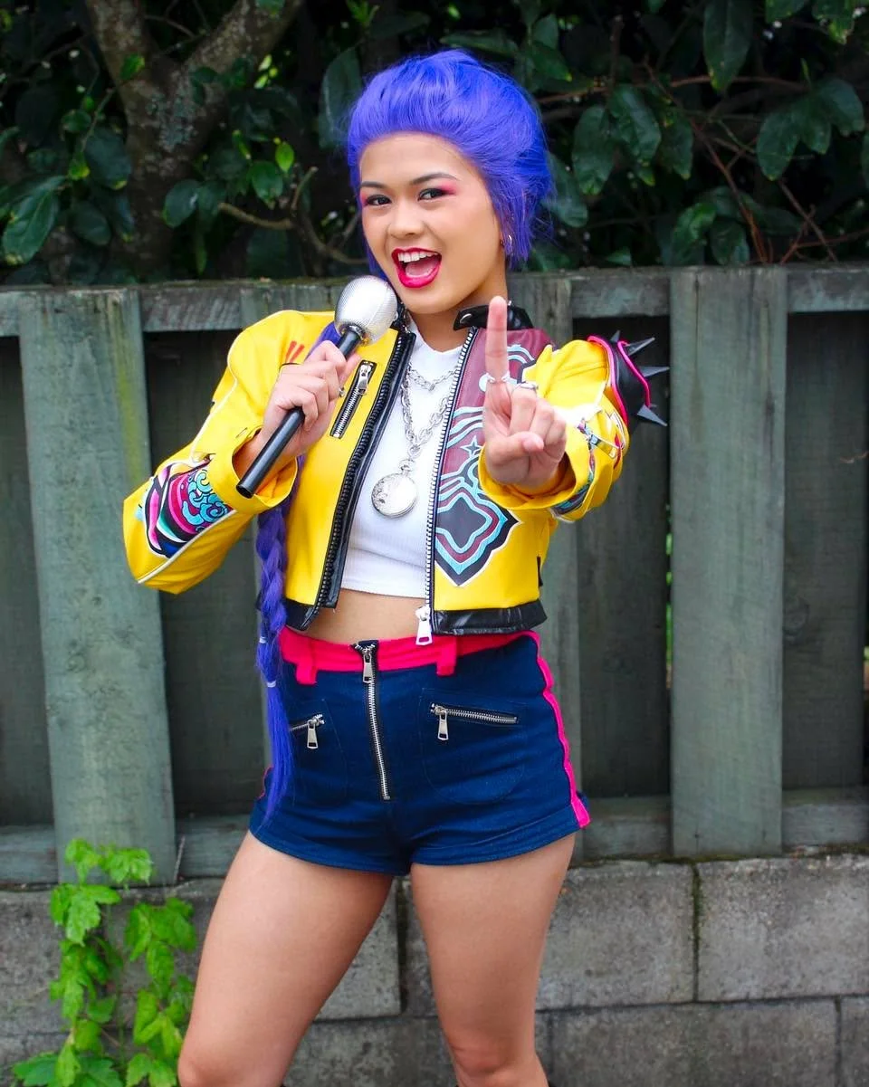 K-Pop disco fun is here!! 🎤💜

Does your little one LOVE all things Huntrix? This gorgeous demon hunter is currently the star of our most popular party offering - our K-Pop Demon Hunter Discos!

Summon your squad, turn the volume &ldquo;up, up, up&r