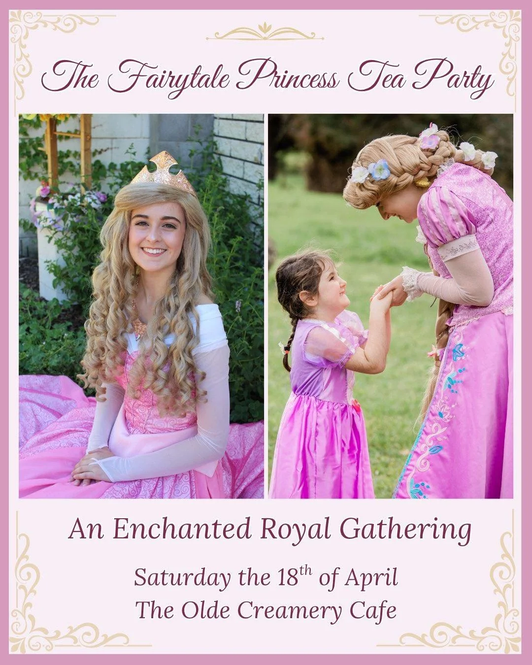 We need your help!! 📣

We are SO CLOSE to being able to open a second session of the Fairytale Princess Tea Party!

We need just a few more sign ups for our reserve list to bring even more school holiday magic to the children of the Waikato ✨

What 