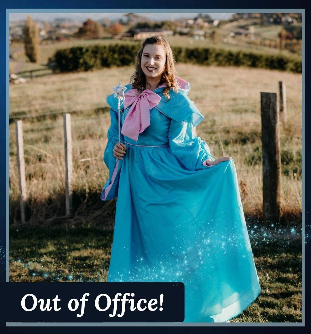 Out of office!

We&rsquo;re getting ready for the magic that lies ahead tomorrow!

Our team will be out of office for tomorrow&rsquo;s special event! (And then having a nice fairy rest on Sunday) 😉

Please note that this event has sold out, and door