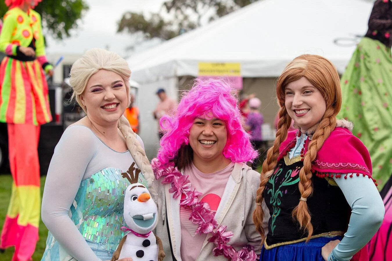 We&rsquo;re so excited to announce that Elsa and Anna are returning to this year&rsquo;s Pink Walk &amp; Run 2026 - and this year, they&rsquo;re bringing along a very special superhero friend&hellip; Spider-Man! 🕷️❄️💙

Our characters can&rsquo;t wa