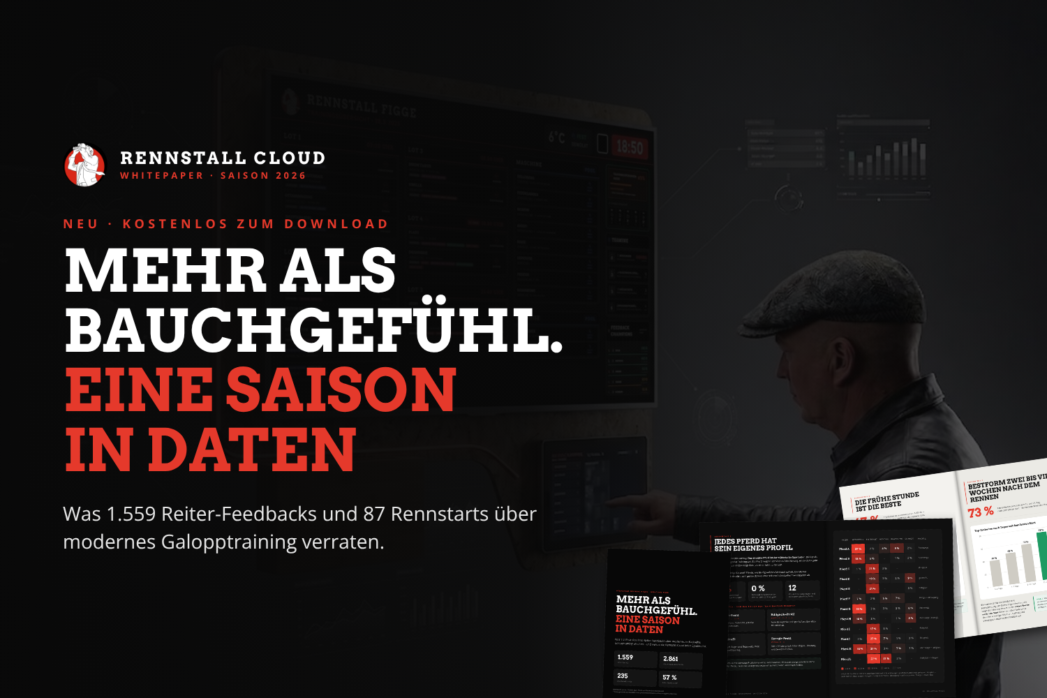 Whitepaper zur Rennstall Cloud: Was 1.559 Reiter-Feedbacks über Galopptraining verraten