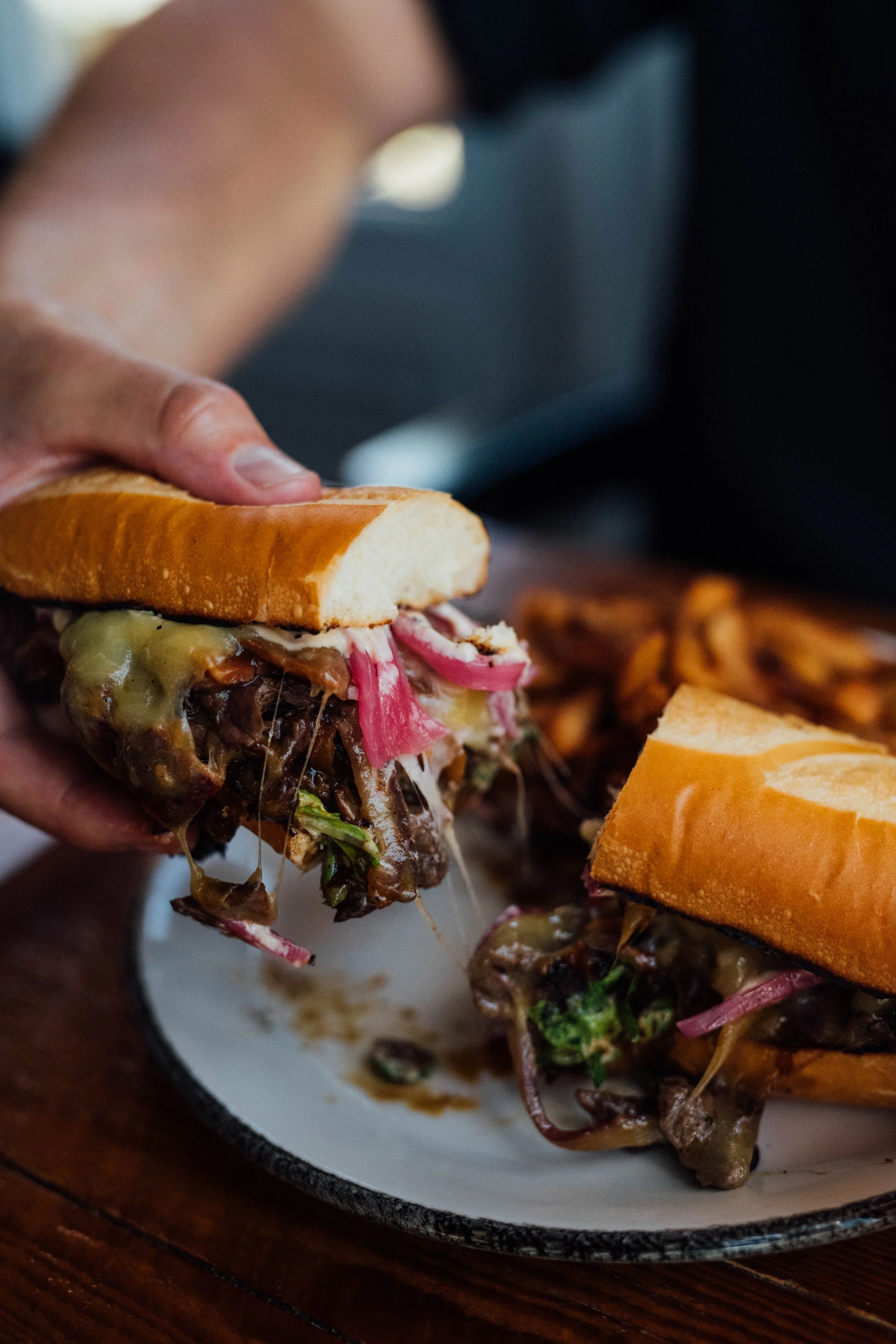 Steak Sandwich on our lunch menu 