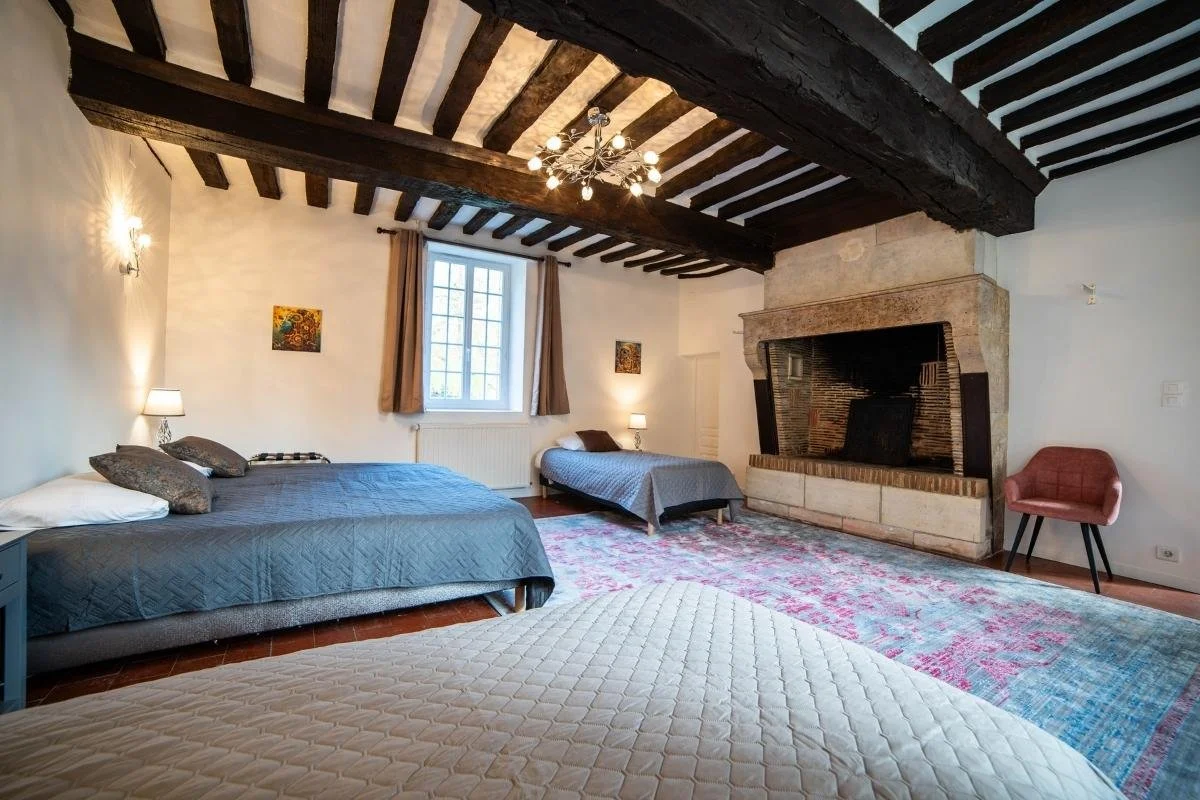 One of our magnificent rooms at La Ferme de la Tour