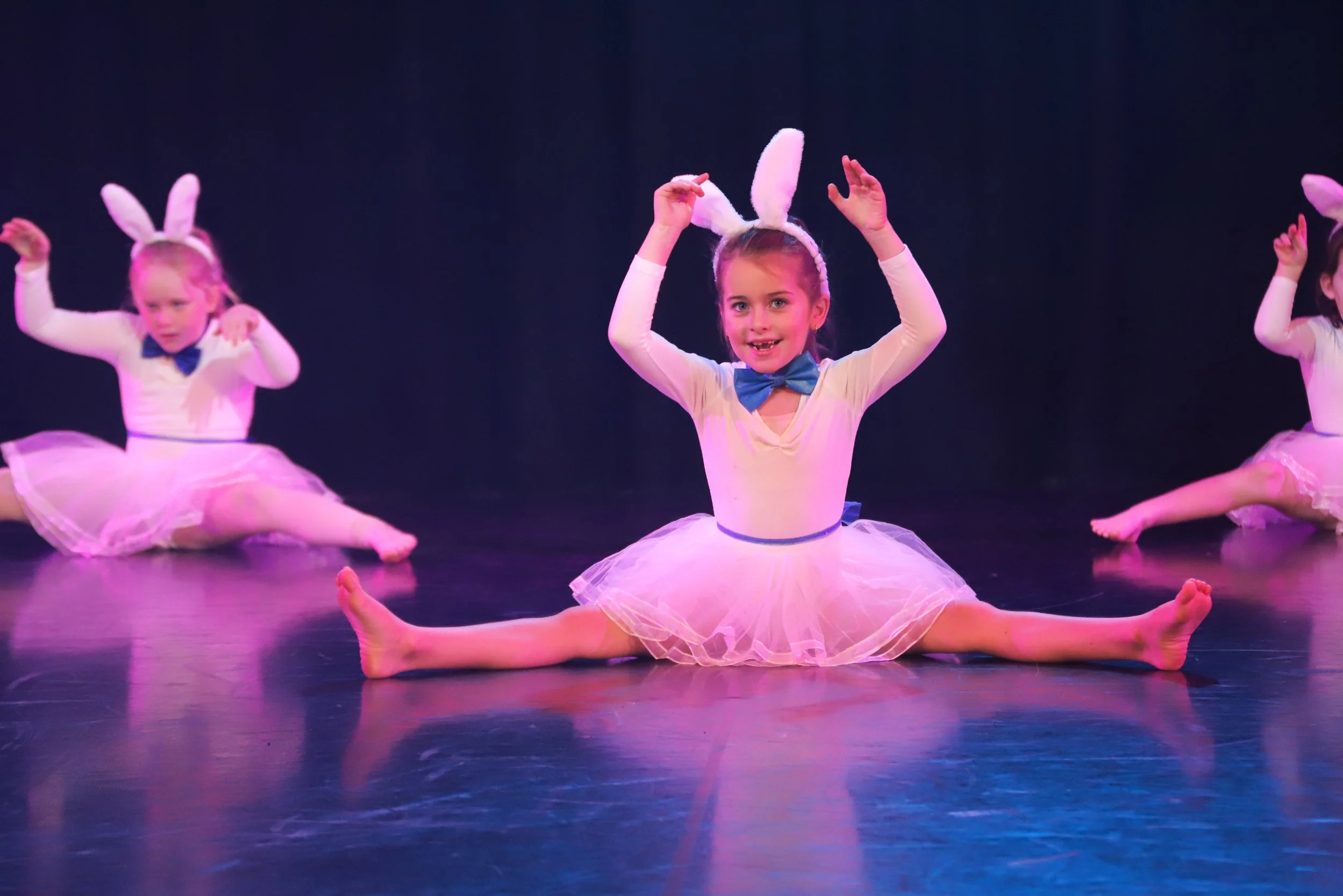 Children’s Bunny Ballet Performance – Kids Dance Recital Photography | High Kick Dance & Performing Arts