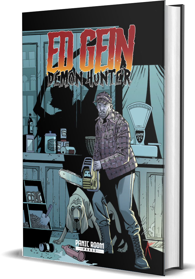 ED GEIN HARDCOVER MOCK UP PANIC ROOM PRESS.png