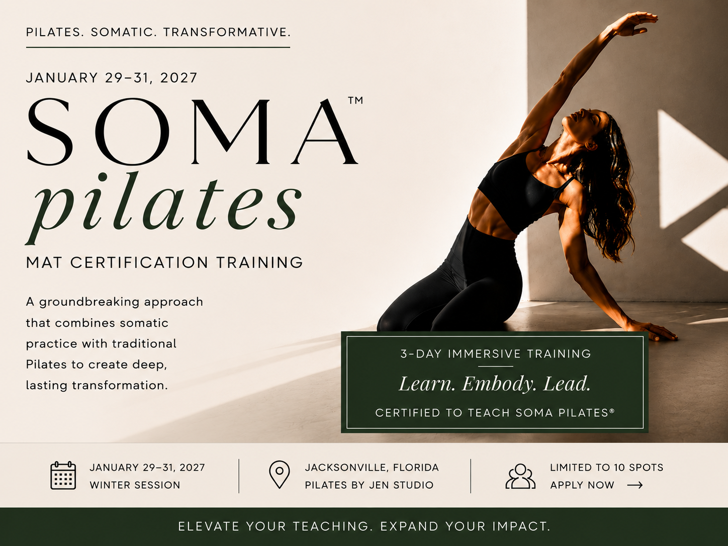 SOMApilates™ MAT-ONLY CERTIFICATION
