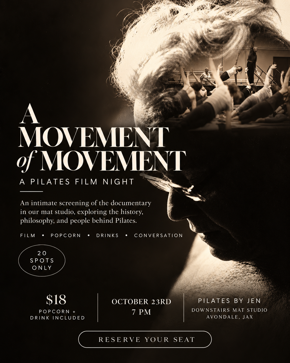 A Movement of Movement: A Pilates Film Night