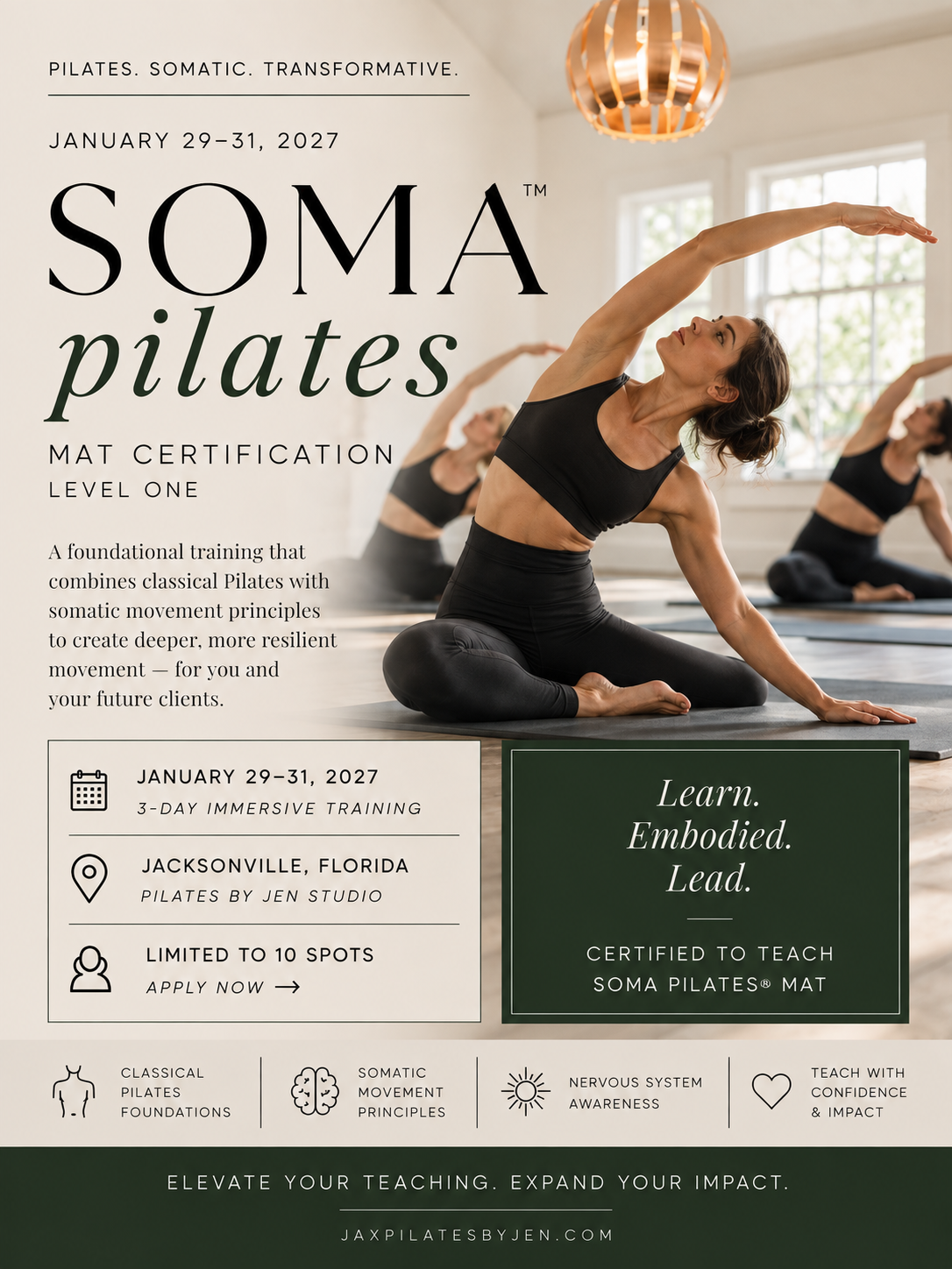 SOMApilates™ MAT-ONLY CERTIFICATION