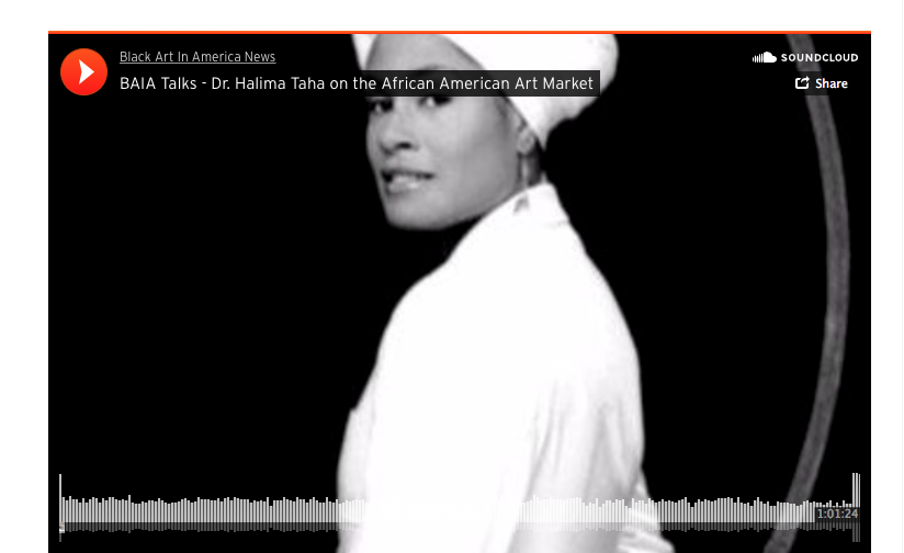 BAIA Talks: Halima Taha on the African American Art Market (Audio)